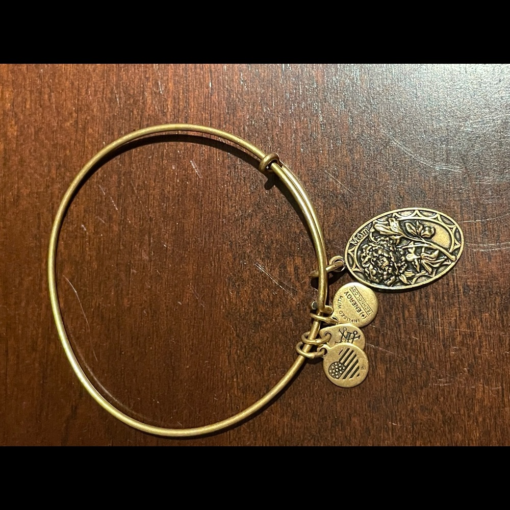 Alex and Ani gold bangle - Mom